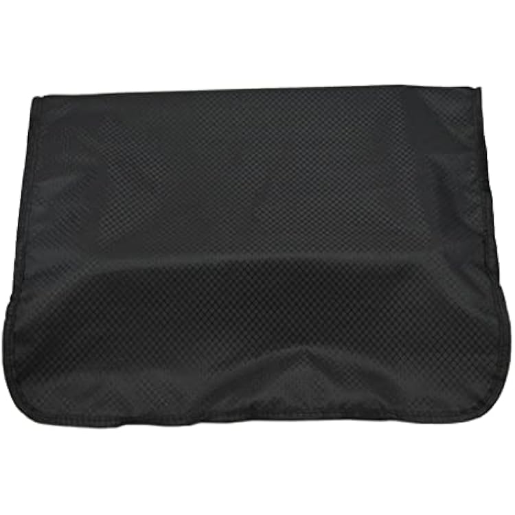 HouseVibe 2 Pieces Salon Back Covers, Protective Seat Covers for Barber Chairs, Reusable Waterproof 19x17 inch Salon Chair Back Protectors- Black