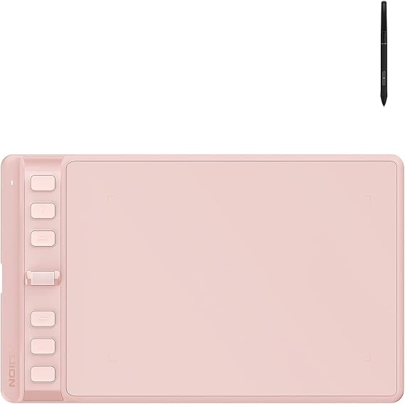 HUION Inspiroy 2 Small Drawing Tablet with HUION Slim Pen PW550S 9.5mm Diameter