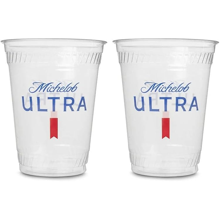 Michelob Ultra Heavy Duty Recylable Party Cups - Sleeve of 50