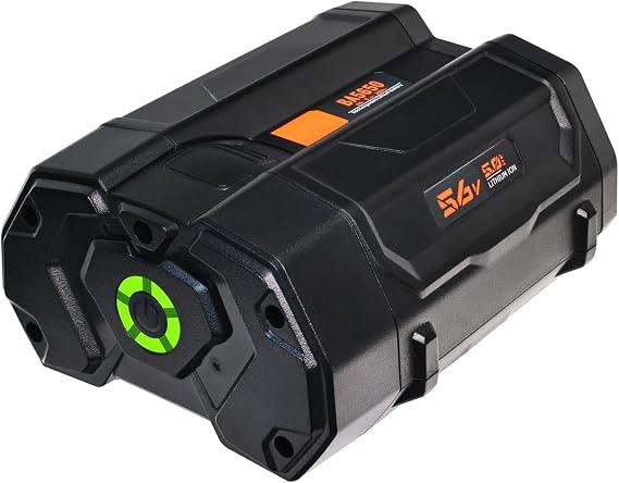 EGO 56V 5.0 Ah Replacement Li-ion Battery for BA2800 BA4200 BA1400 Compatible with All Power LB5302 SNT2102 LM2022 CS1600 HT65004 ST1521 SNT2400 Tools